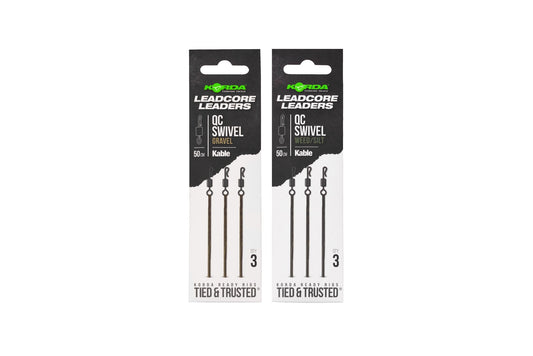 Korda Kable Leadcore Leader QC Swivel