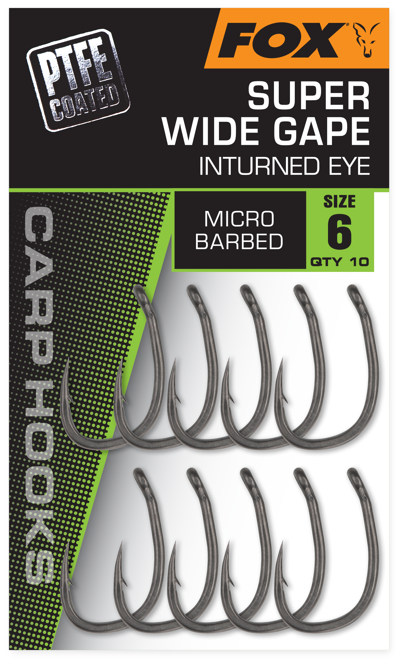 Fox Super Wide Gape (inturned Eye)