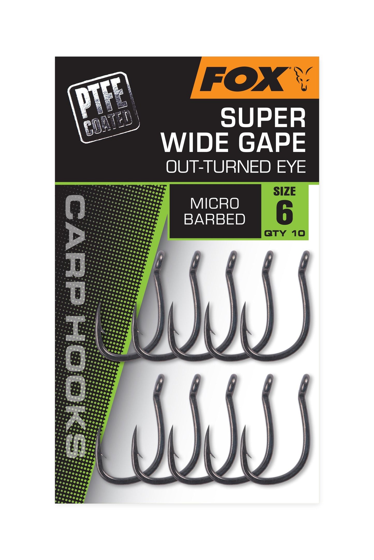 Fox Super Wide Gape (outturned Eye)