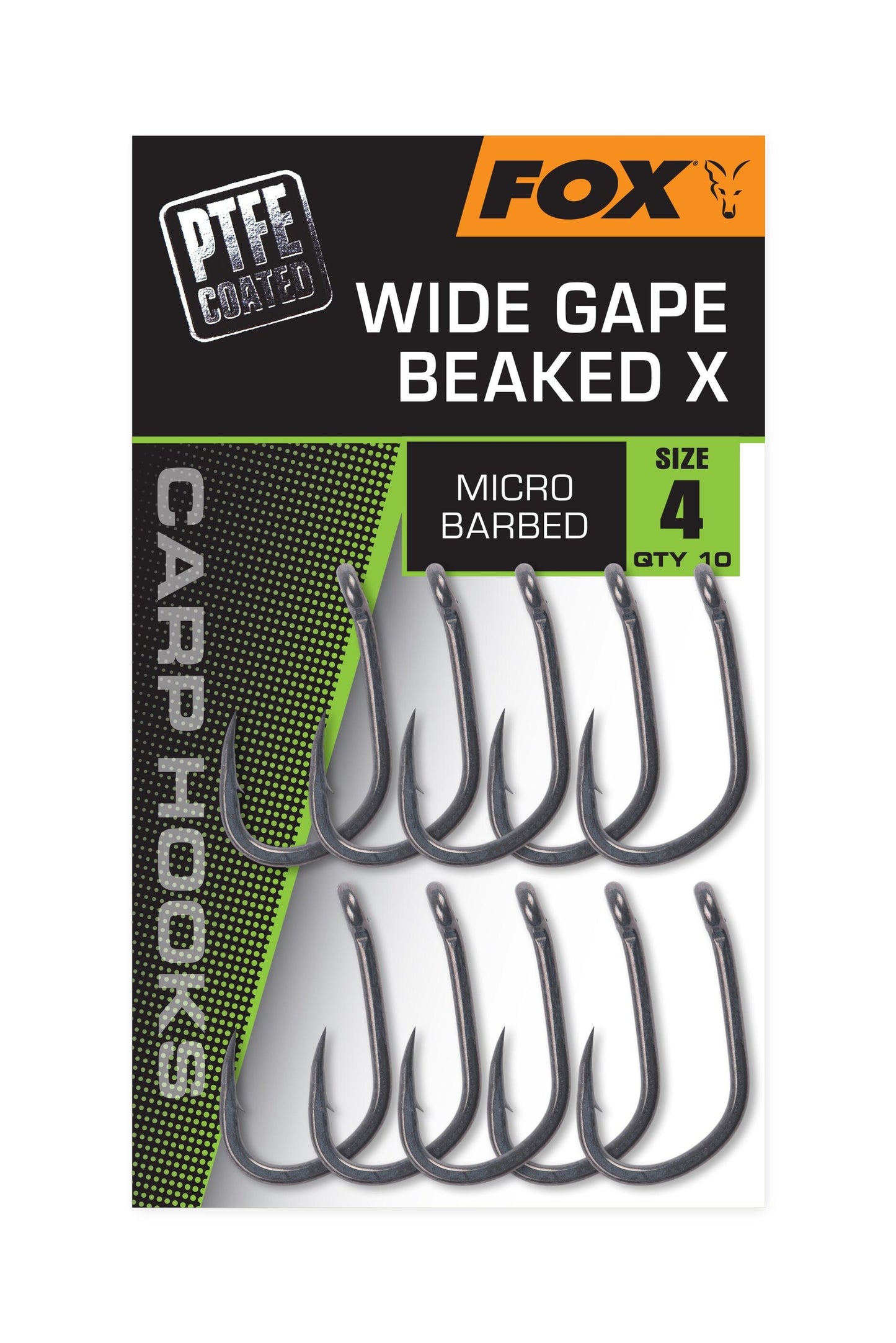 Fox Wide Gape Beaked Point X Hooks