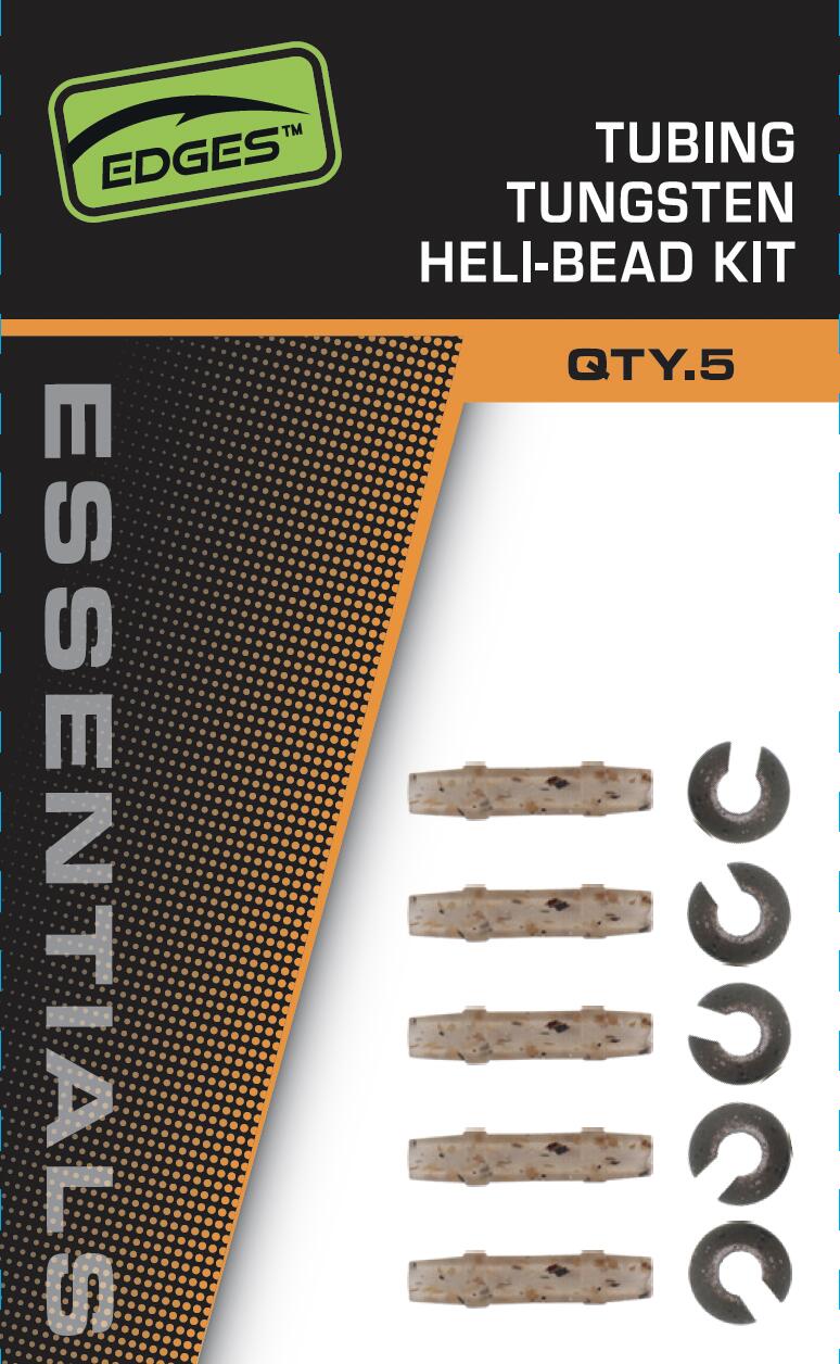 Fox Edges Tubing Tungsten Heli Bead Kit 5pcs
