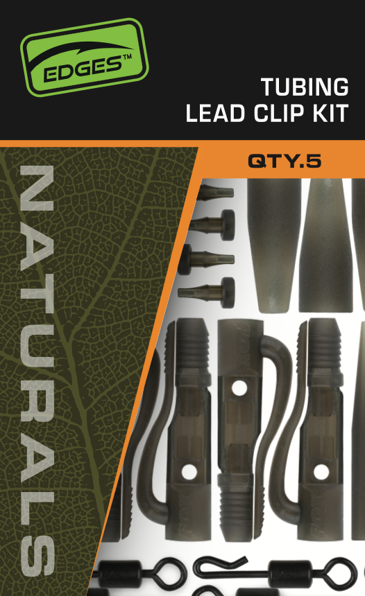Edges Naturals Tubing Leadclip Kit 5pcs