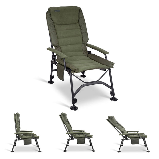 Sonik Bank-Tek Hi-Back Recliner Armchair
