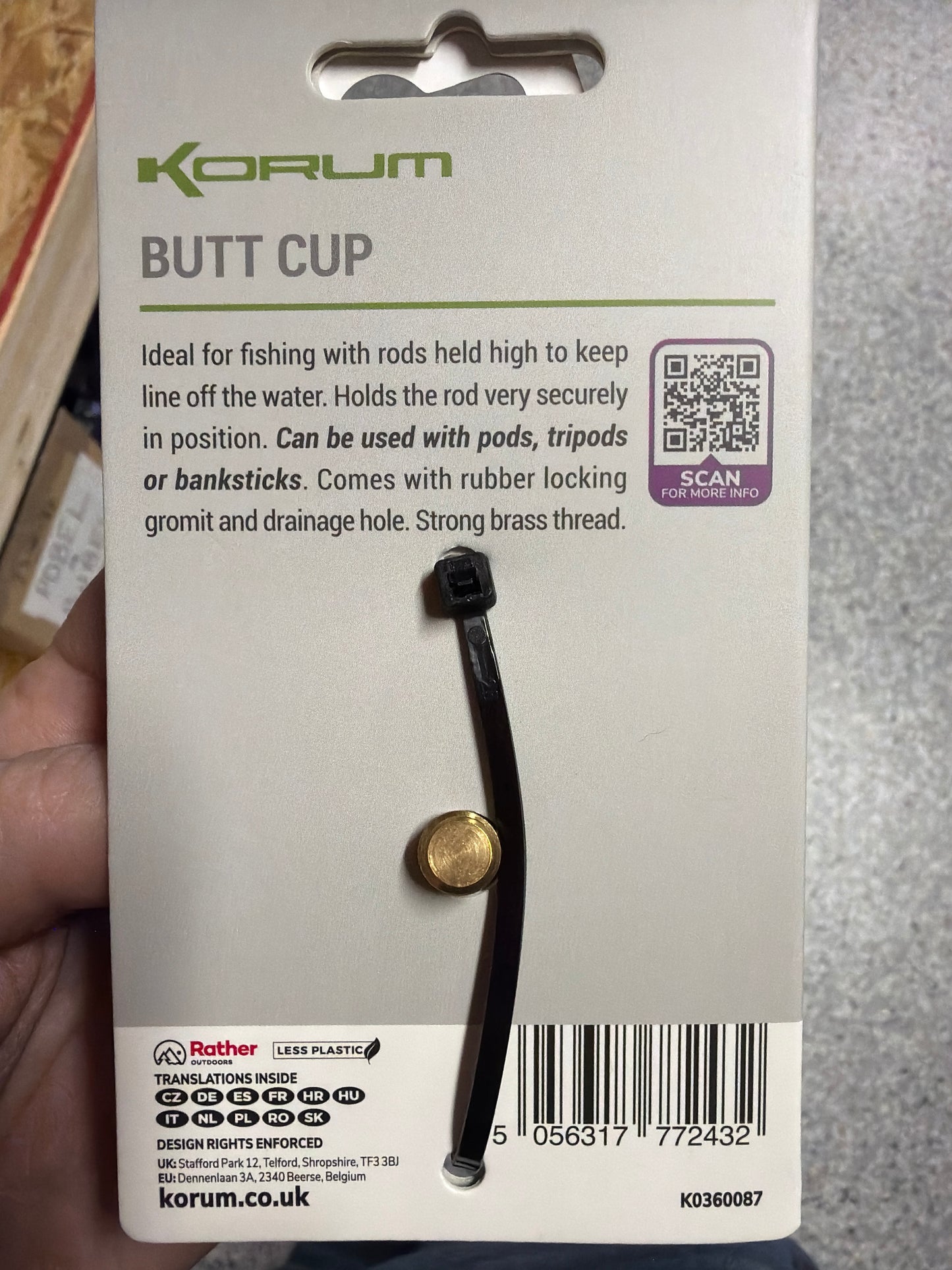 Korum Butt Cup