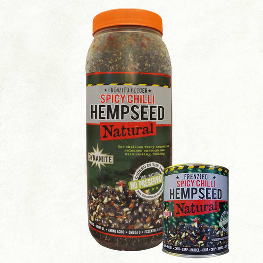 Dynamite Baits Frenzied Chilli Hempseed Can 700g