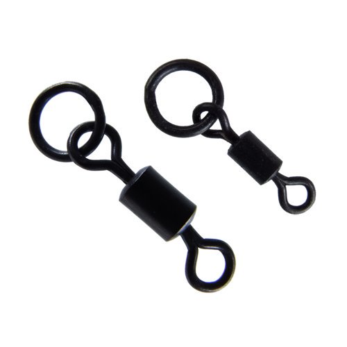 Gardner Covert Flexi-Ring Swivels Anti Glare Size 8 & 12 / QTY 10