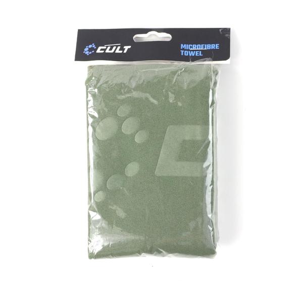 Cult Tackle Green Microfibre Towel