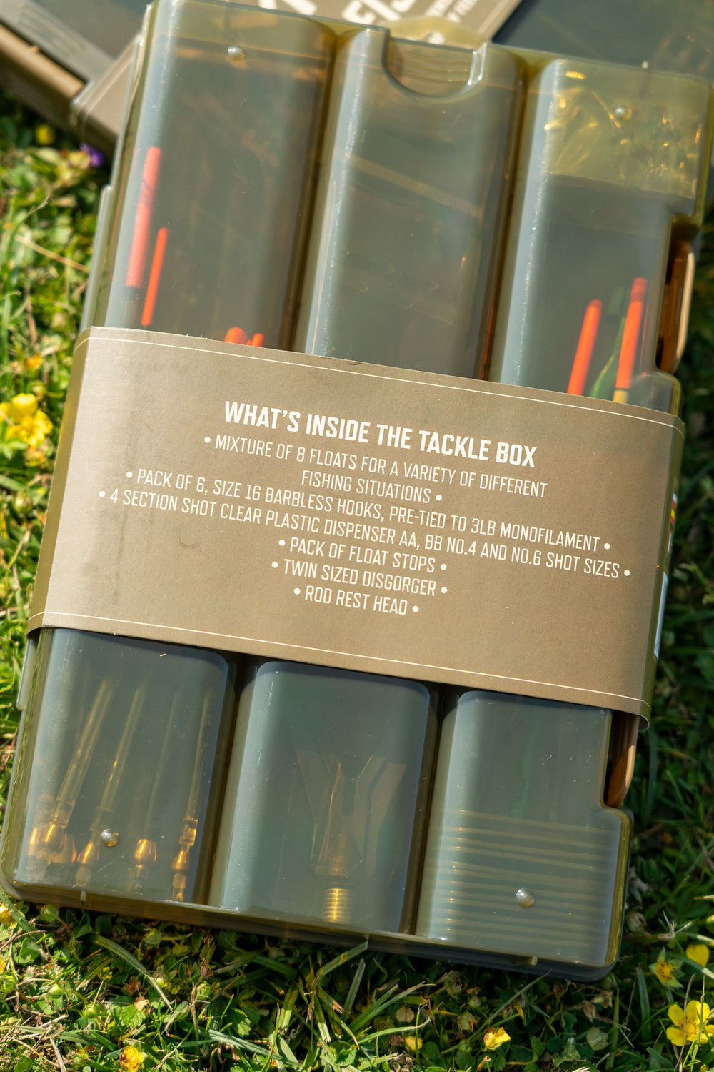 One More Cast FC Float Kit Tackle Box, mixture of floats, hooklinks, shot, disgorger etc