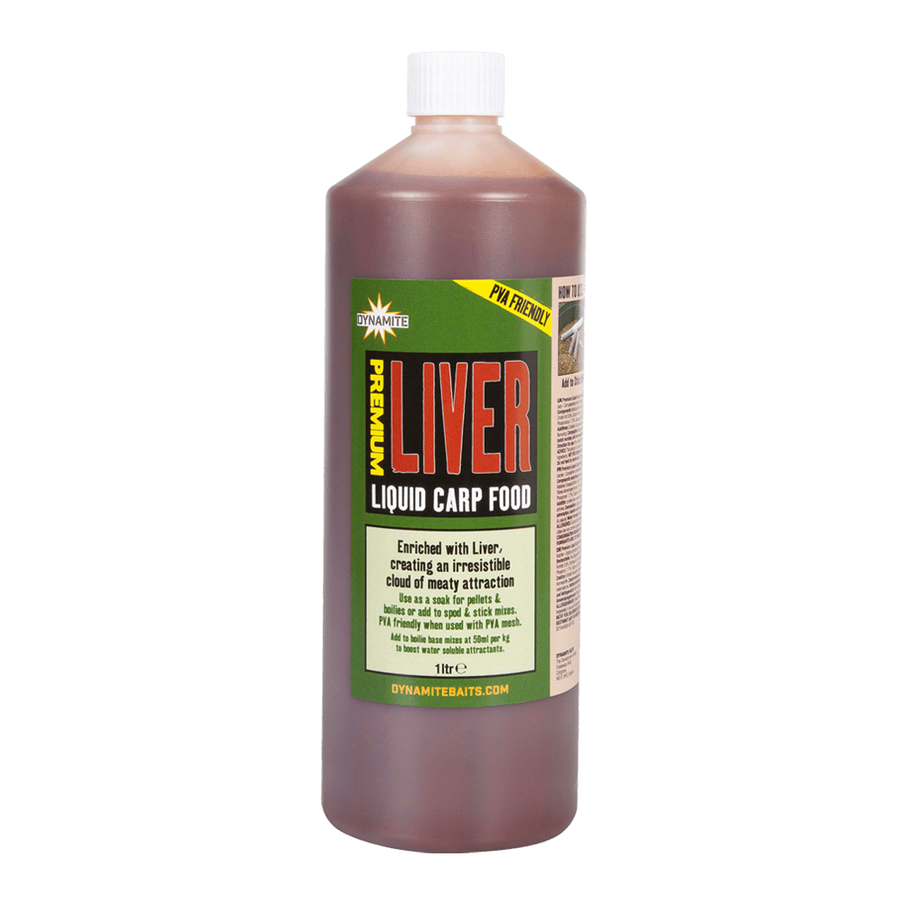 Dynamite Baits Premium Liquid Carp Food Liver 1L