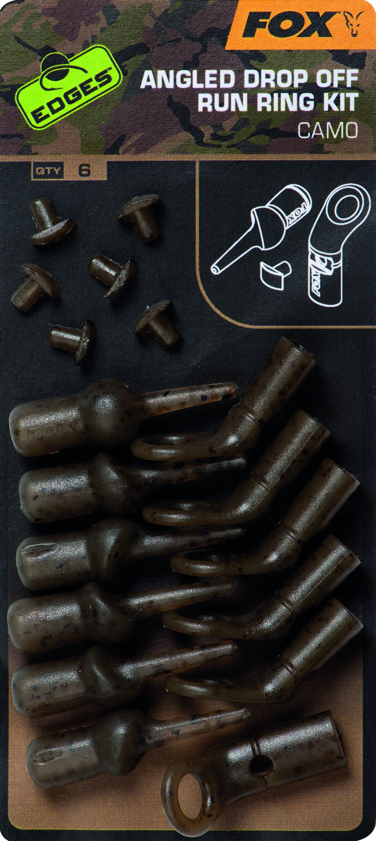 Fox Edges Camo Angled Drop Off Run Ring Kit