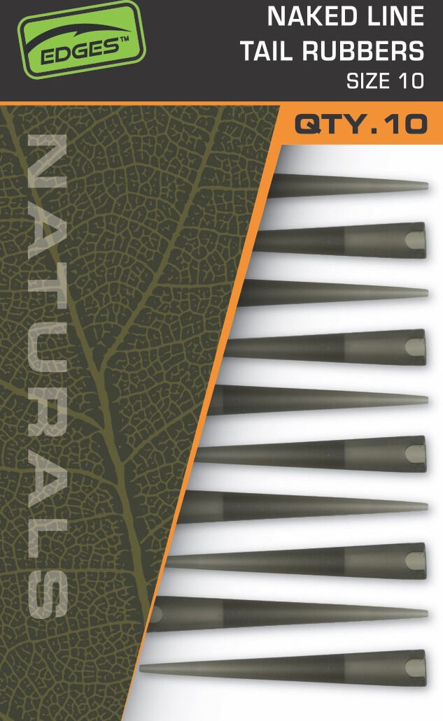 Fox Naturals Size 10 Naked Line Tail Rubbers