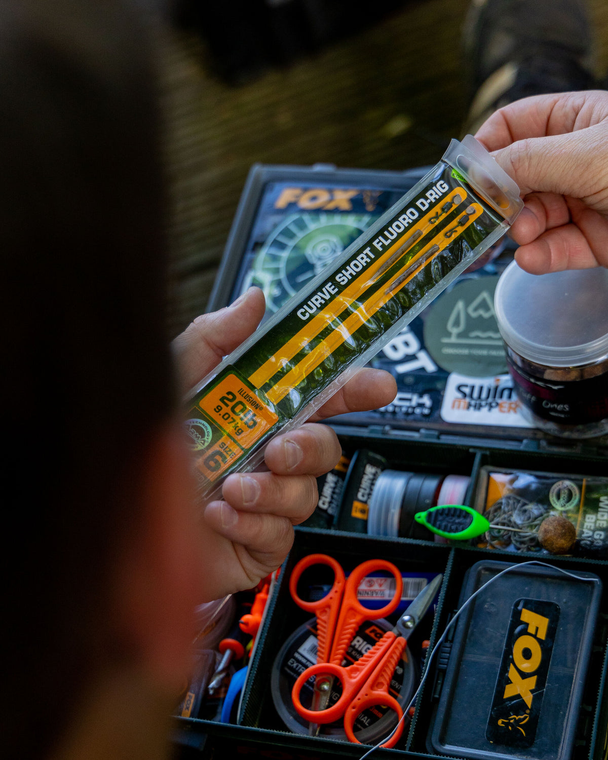 Fox Edges Curve Short Fluoro D-Rig