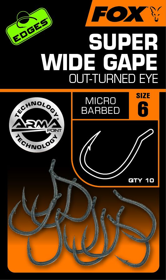 Fox Edges Armapoint Super Wide Gape (Outturned eye)