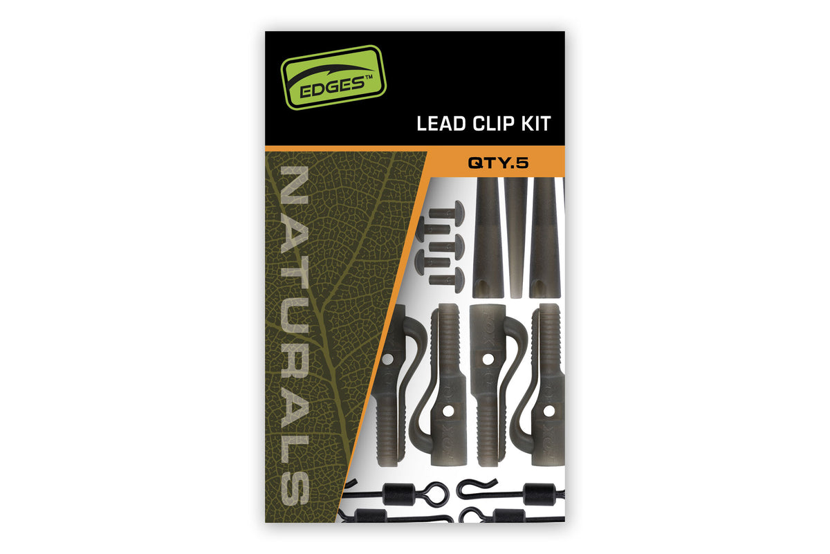 Edges Naturals Lead Clip Kit x 5