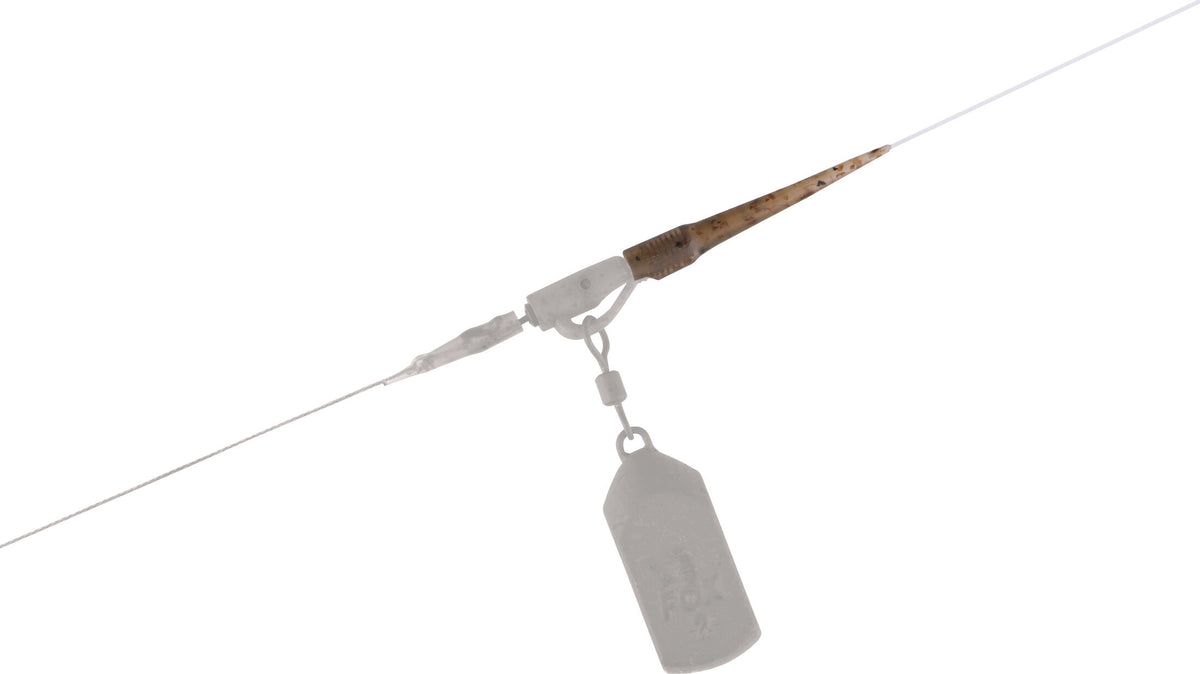 Fox Edges Camo Naked Line Tail Rubbers Size 10