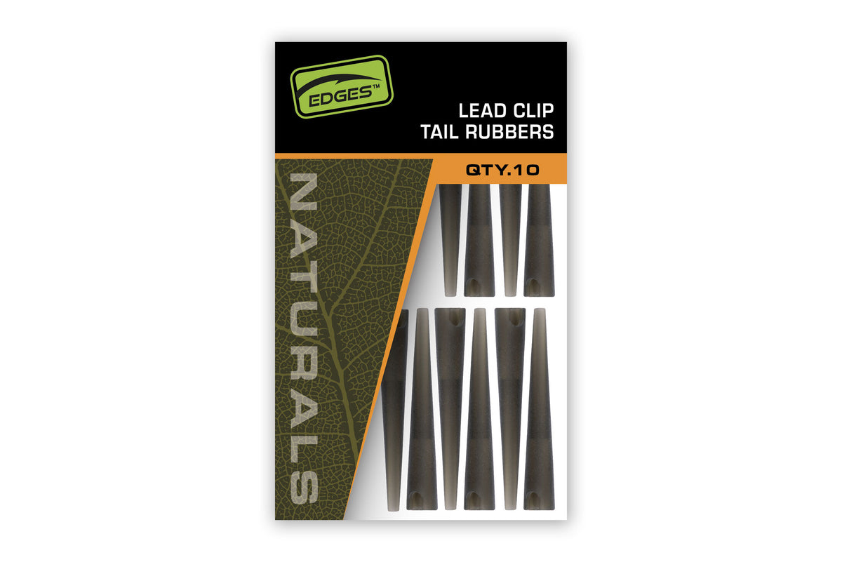 Edges Naturals Lead Clip Tail Rubbers
