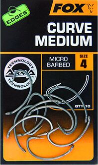 Fox Edges Armapoint Curve Shank Hooks