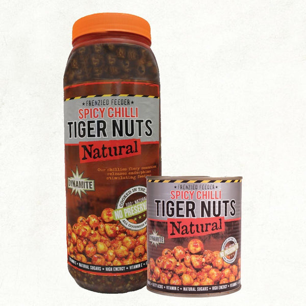 Dynamite Baits Frenzied Chilli Tiger Nuts Can 800g