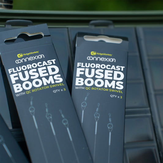 Ridgemonkey FluoroCast Fused Booms with QC Rotator Swivel