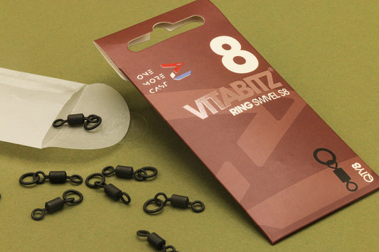 One More Cast Vitabitz Size 8 Ring Swivels