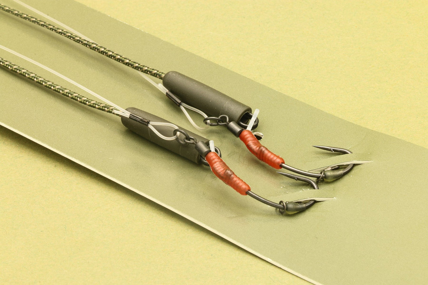 One More Cast Meta Leadcore Helicopter Spinner Rig Barbed All-In-1 Rigs