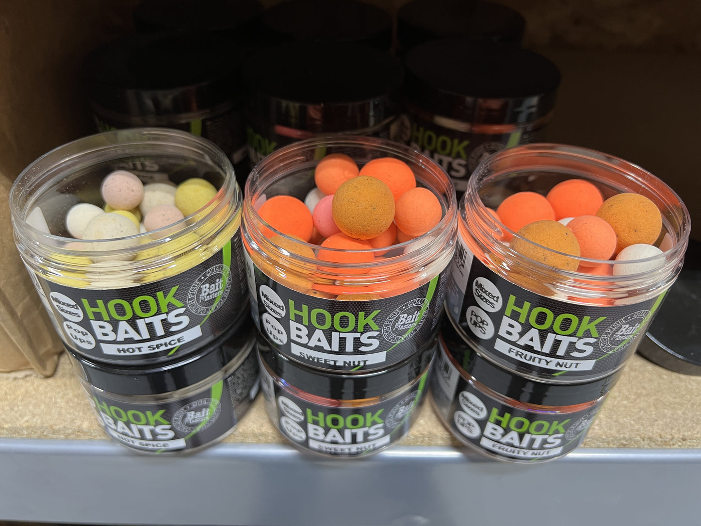 Bait Masters Pop Ups Mixed (Fruity Nut) (50g)