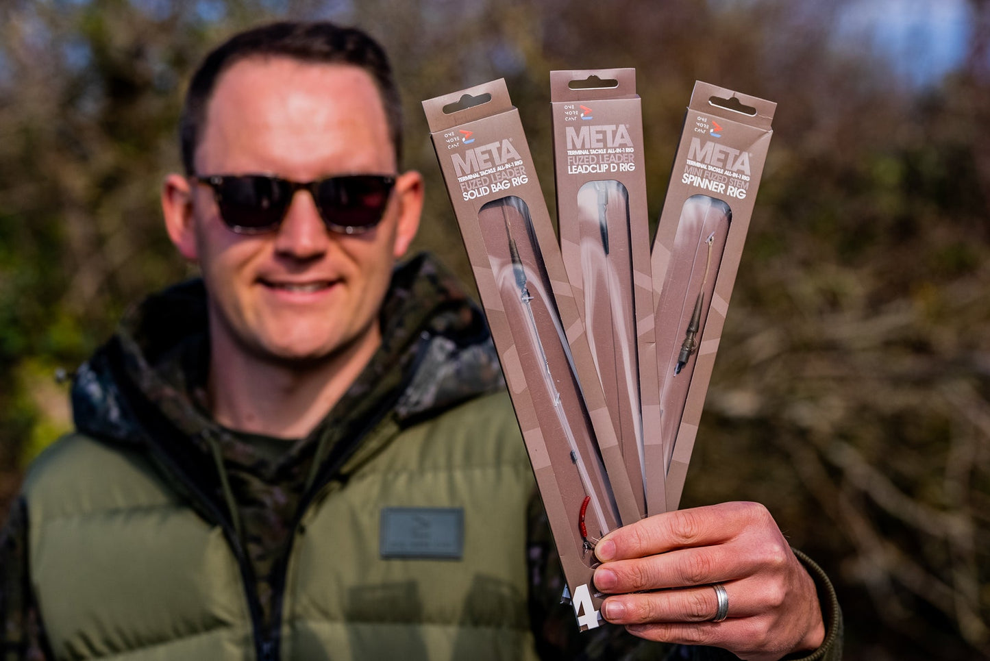 One More Cast Meta Fuzed Leader Solid Bag All-In-1 Rigs