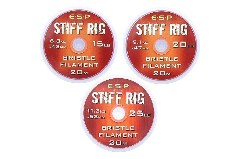 Esp Stiff Rig Bristle Filament | Hooklinks by ESP – Big Carp Tackle