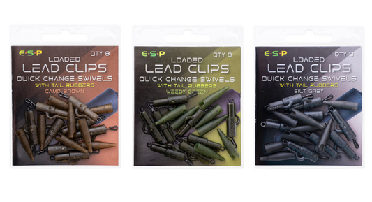 ESP Loaded Lead Clip Quick Change Swivels