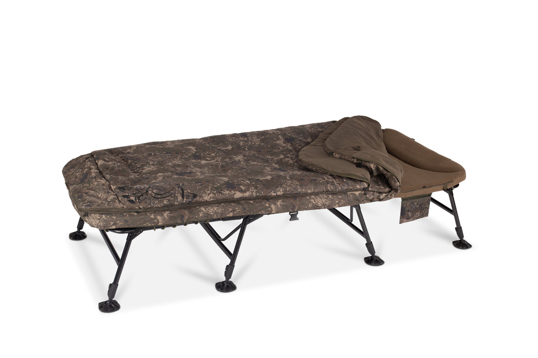 Nash Indulgence MF60 Sleep System 8 Legs Camo Wide