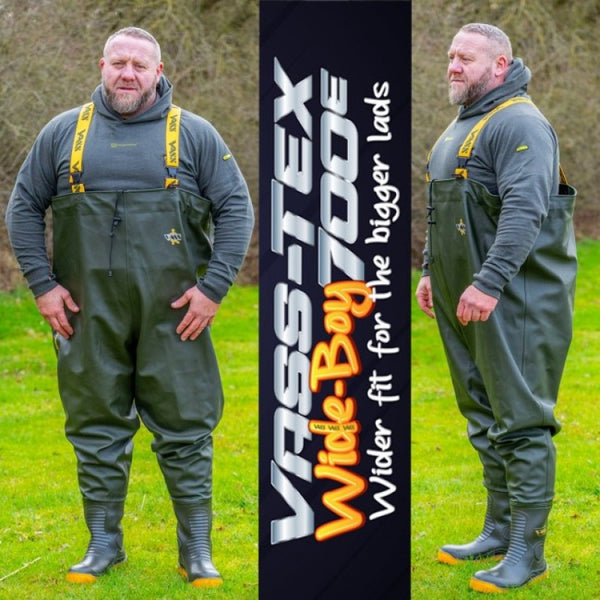 Vass Tex 700E WIDE BOY Nova Heavy Duty PVC Chest Wader