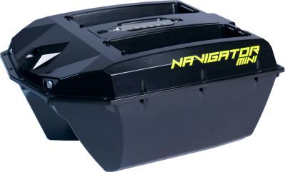 Navigator Mini Bait Boat Silver Logo with Tolson XR500
