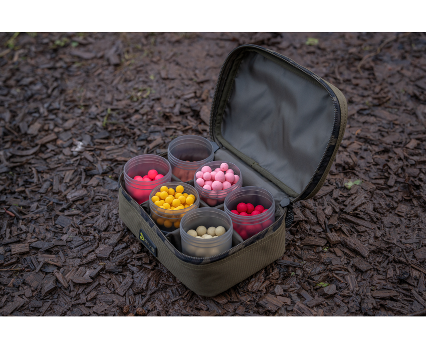Avid RVS 8-Pot Hookbait Pouch