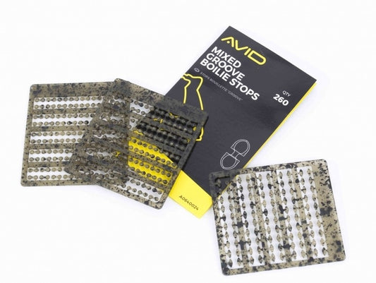 Avid Outline Mixed Groove Boilie Stops