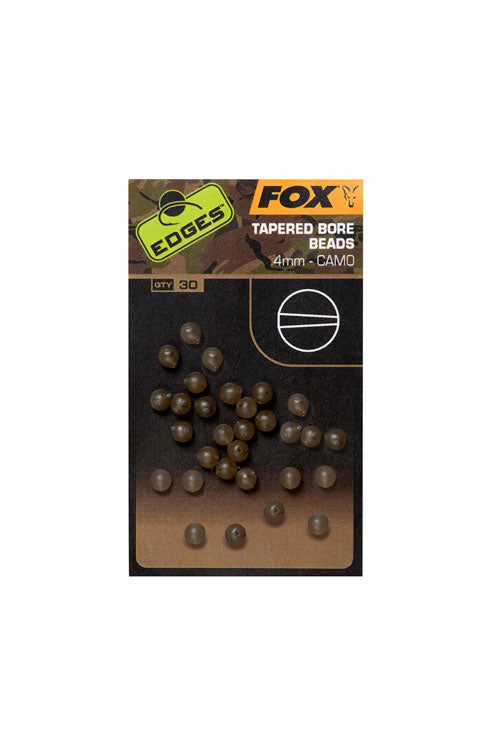 Fox Camo Tapered Bore Beads 4mm
