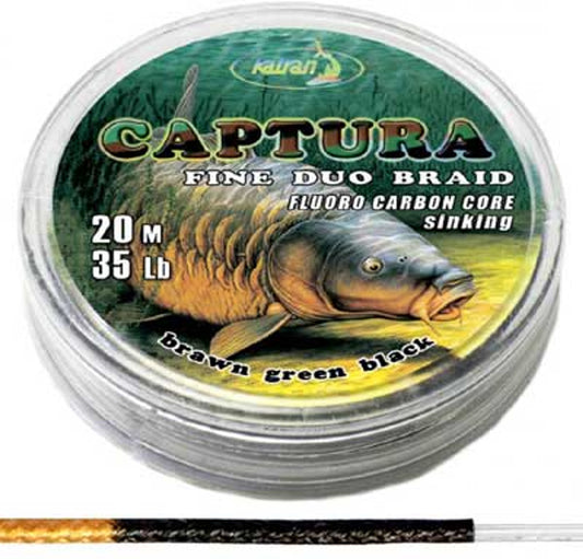 Katran Captura Duo Braided hooklink 30lb 20 meters