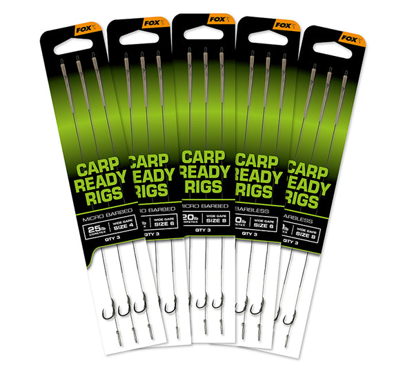 Fox Carp Ready Rigs Wide Gape