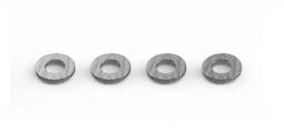 Fox Black Label Leather Washers x4