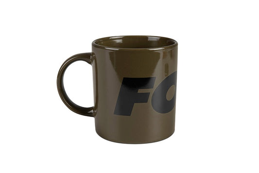 Fox Green and Black Logo Ceramic Mug