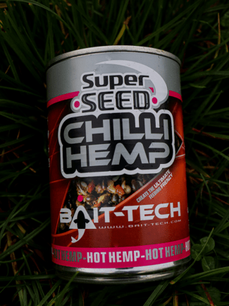 Bait-Tech Canned SuperSeed Chilli Hemp (350g)