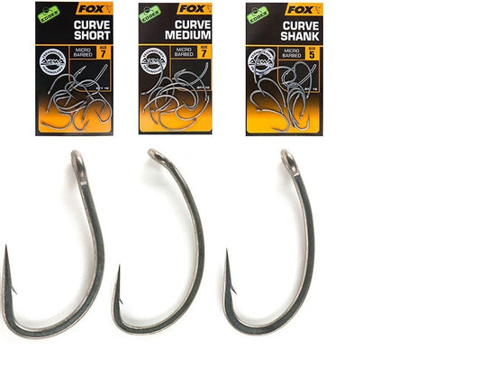 Fox Edges Armapoint Curve Shank Hooks