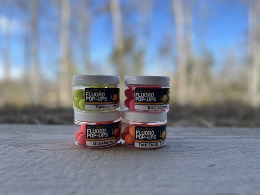 Bait Masters Fluoro Pop-Ups Tutti Frutti 15mm