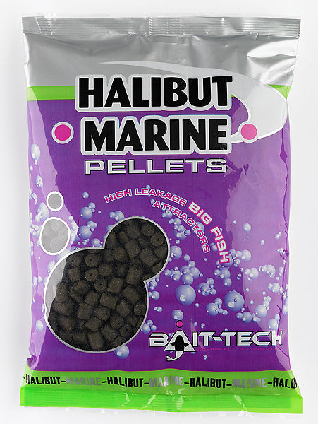 Bait-Tech Halibut Marine Pre-Drilled Pellets 20mm (700g)
