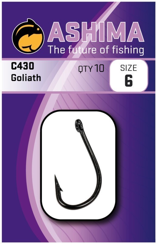 Ashima C430 Goliath Carp Hooks