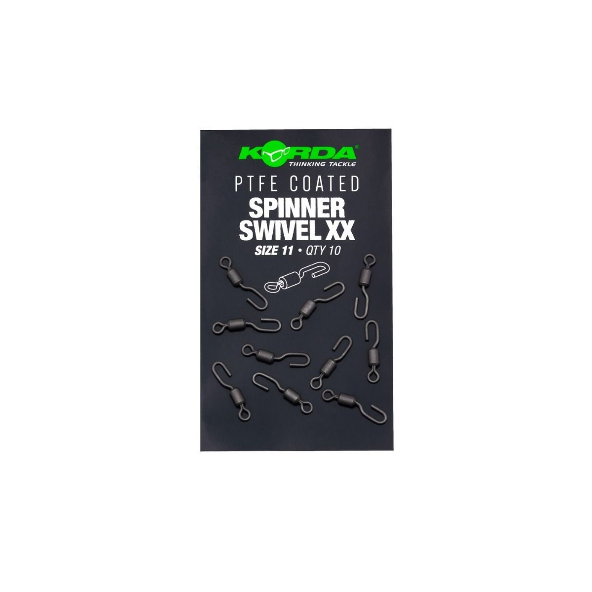 Korda PTFE Spinner Swivel XX Size 11