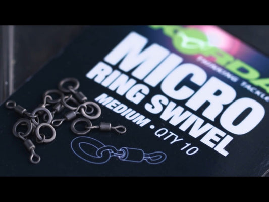 Korda Micro Rig Ring Swivel Medium