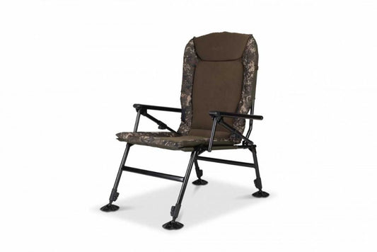 Nash Indulgence Hi Back Auto Reclining Chair Camo