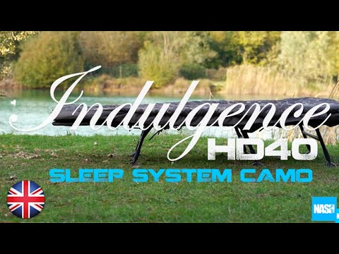 Nash Indulgence HD40 Sleep System 8 Legs Camo Emperor