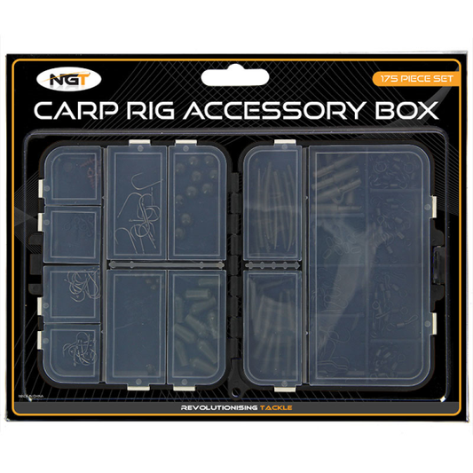 NGT Angling Pursuits Terminal Tackle Set - 175pc Carp Kit