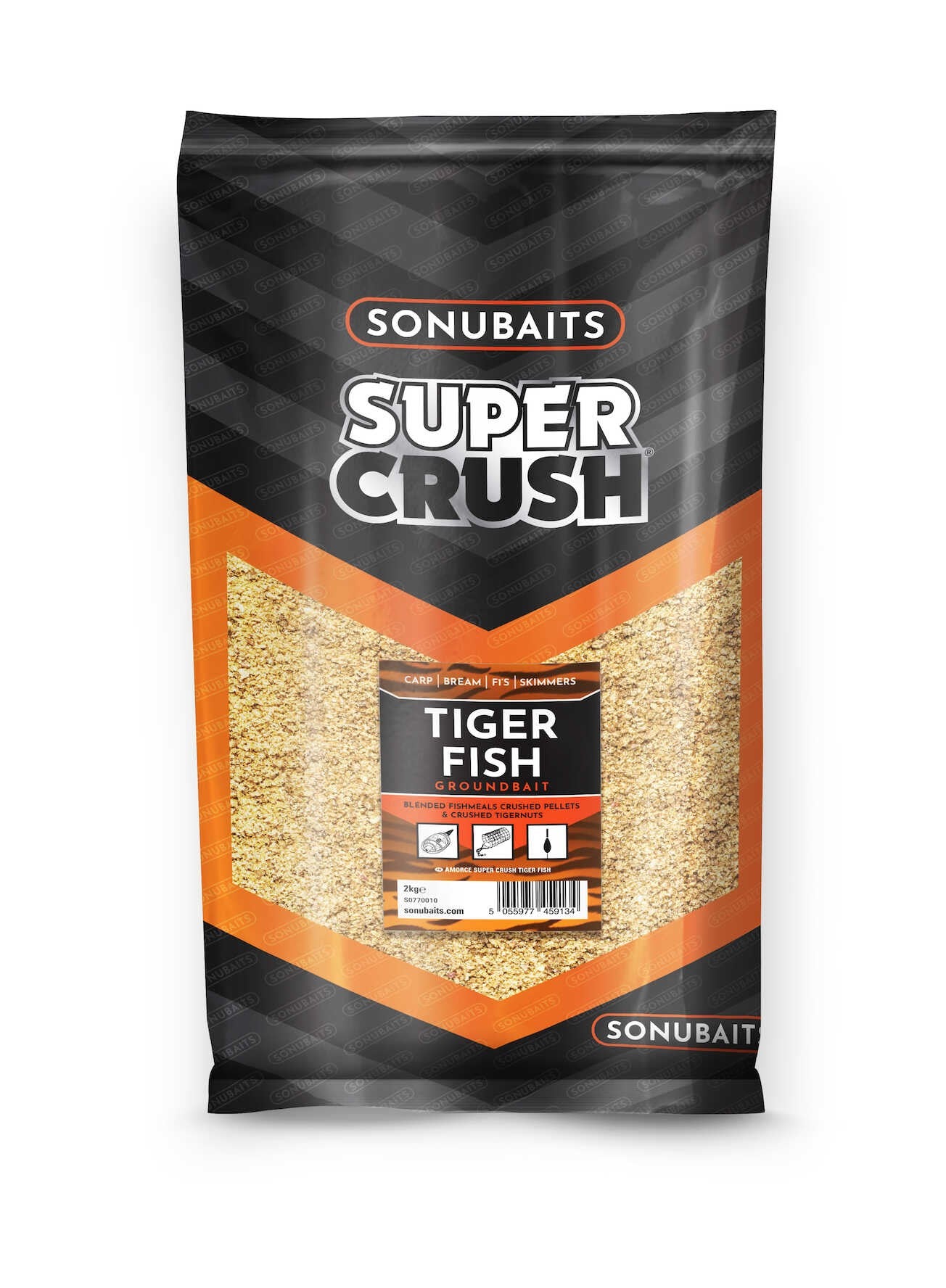 Sonubaits Tiger Fish Supercrush 2kg Groundbait